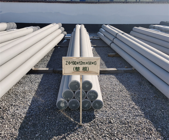 湄潭190×12米钢筋混凝土水泥电线杆